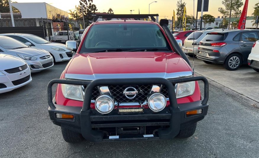 2008 Nissan Navara manual diesel 4WD