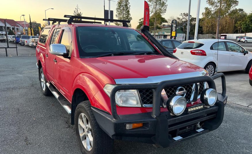 2008 Nissan Navara manual diesel 4WD