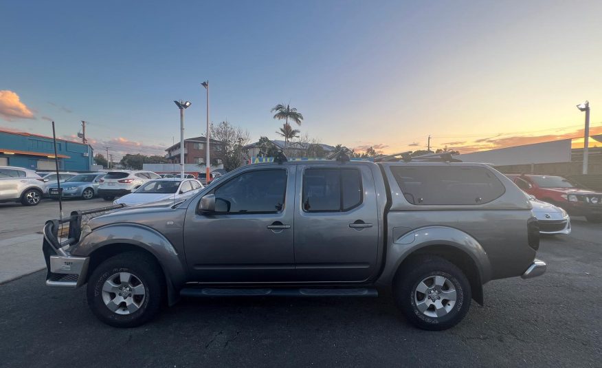 2009 Nissan Navara Manual Diesel 4WD