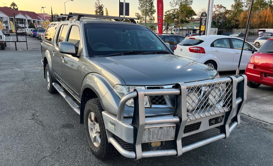 2009 Nissan Navara Manual Diesel 4WD